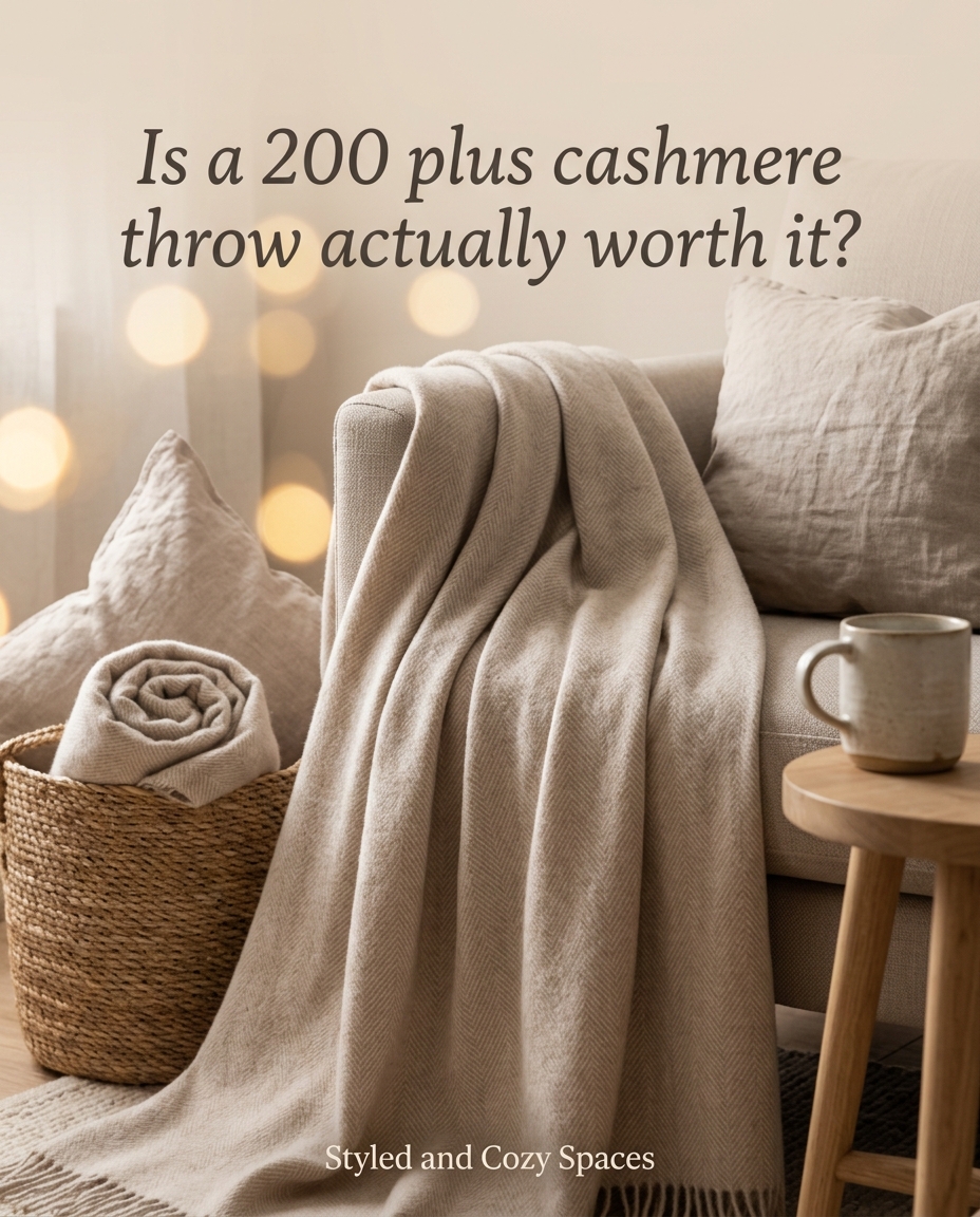 John Lewis cashmere throw review is it worth the splurge?