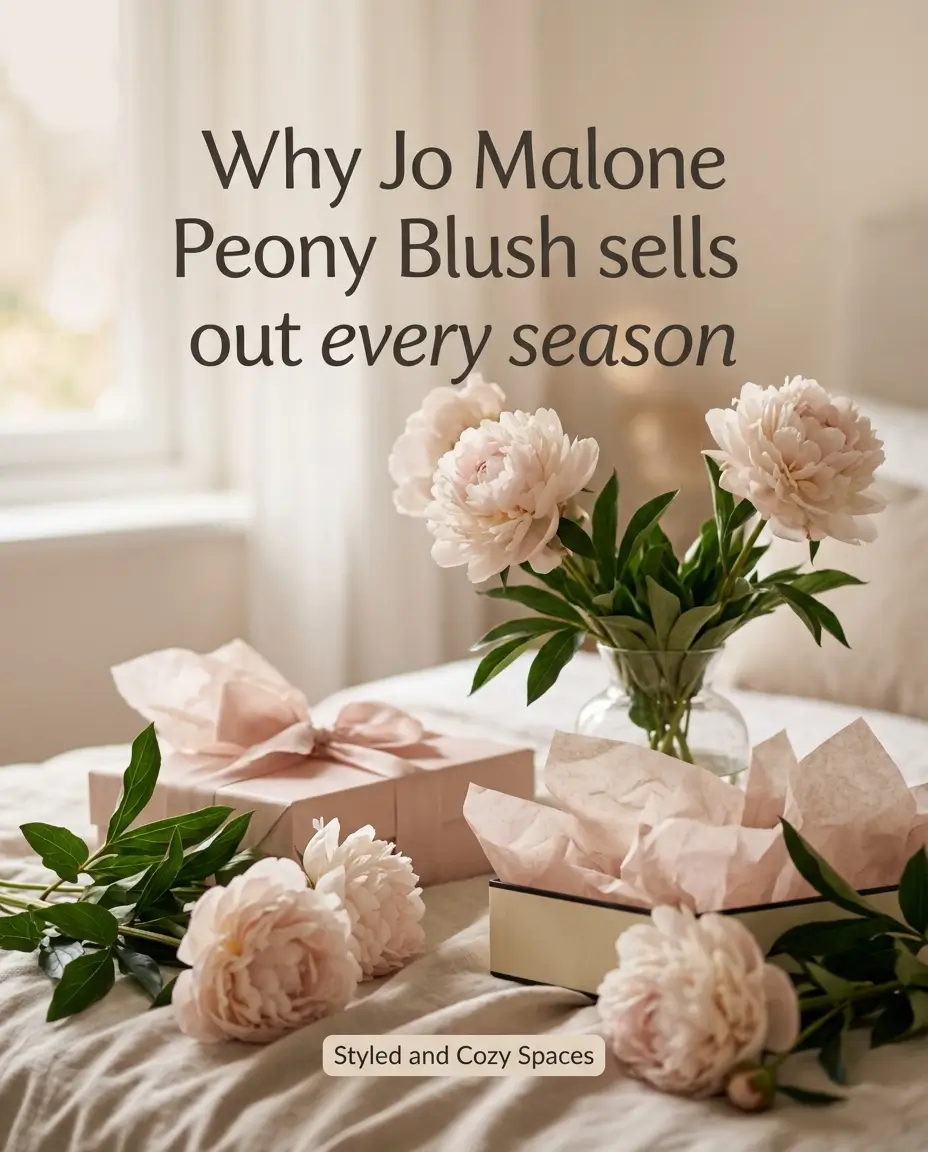 Jo Malone Peony and Blush Suede Review: The Candle That Sells Out Every Season