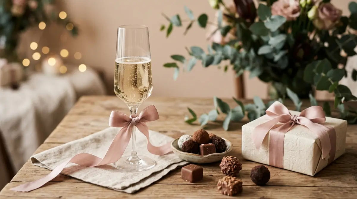 Prosecco and Chocolates gift by Bunches