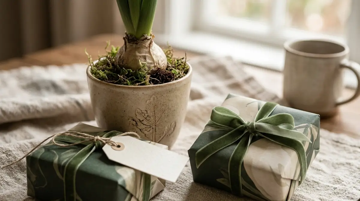 Pink Rose plant gift: watch-it-bloom luxury gifting guide