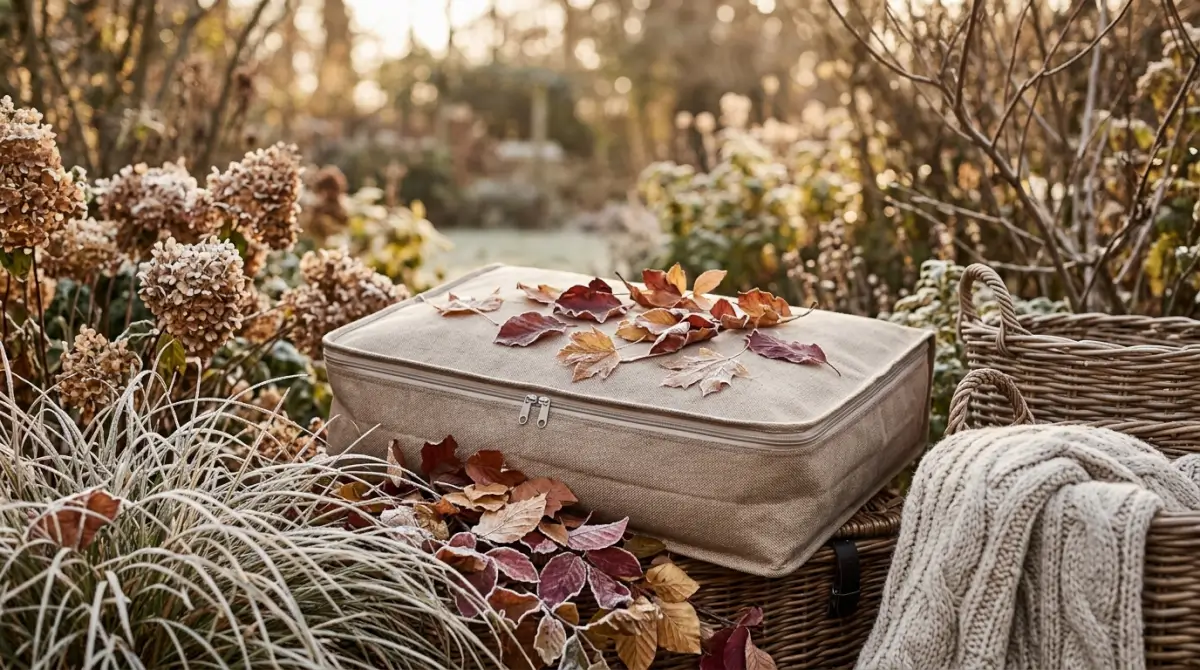 Garden bench covers: how to protect outdoor furniture in winter